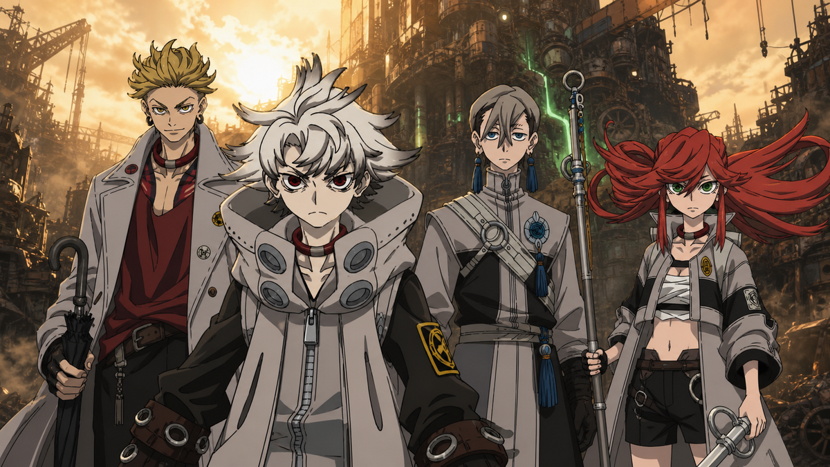 Gachiakuta character lineup collection banner