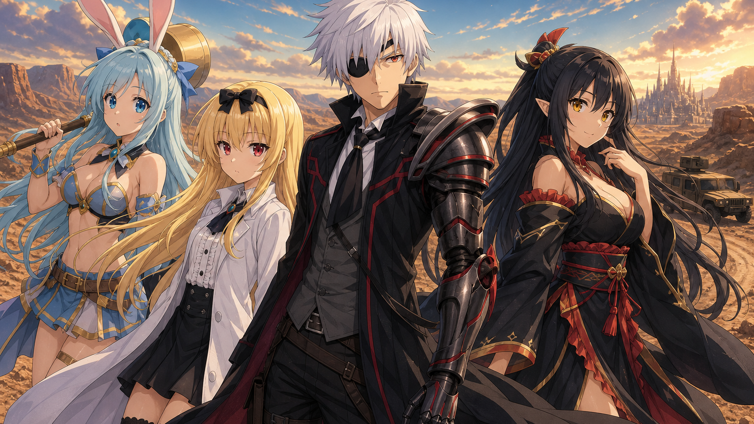 Arifureta character lineup collection banner