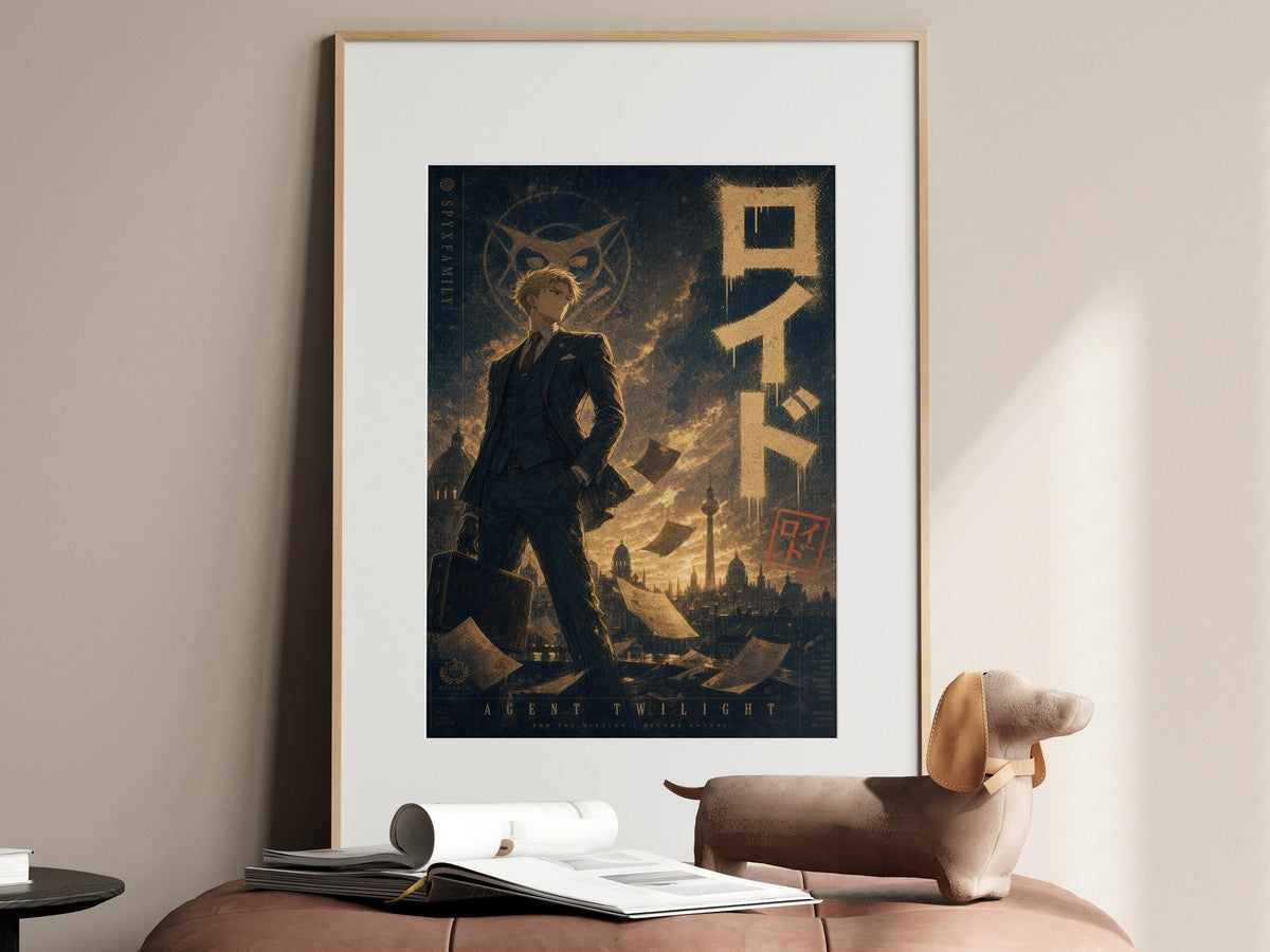 Spy x Family Loid Agent Twilight Anime Poster