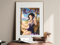 Demon Slayer Shinobu Summer Train Window Anime Poster — i01467