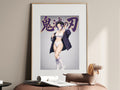 Demon Slayer Shinobu White Athletic Studio Anime Poster — i01467
