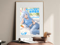 Arifureta Shea Blue Tee Cozy Afternoon Anime Poster — i01467