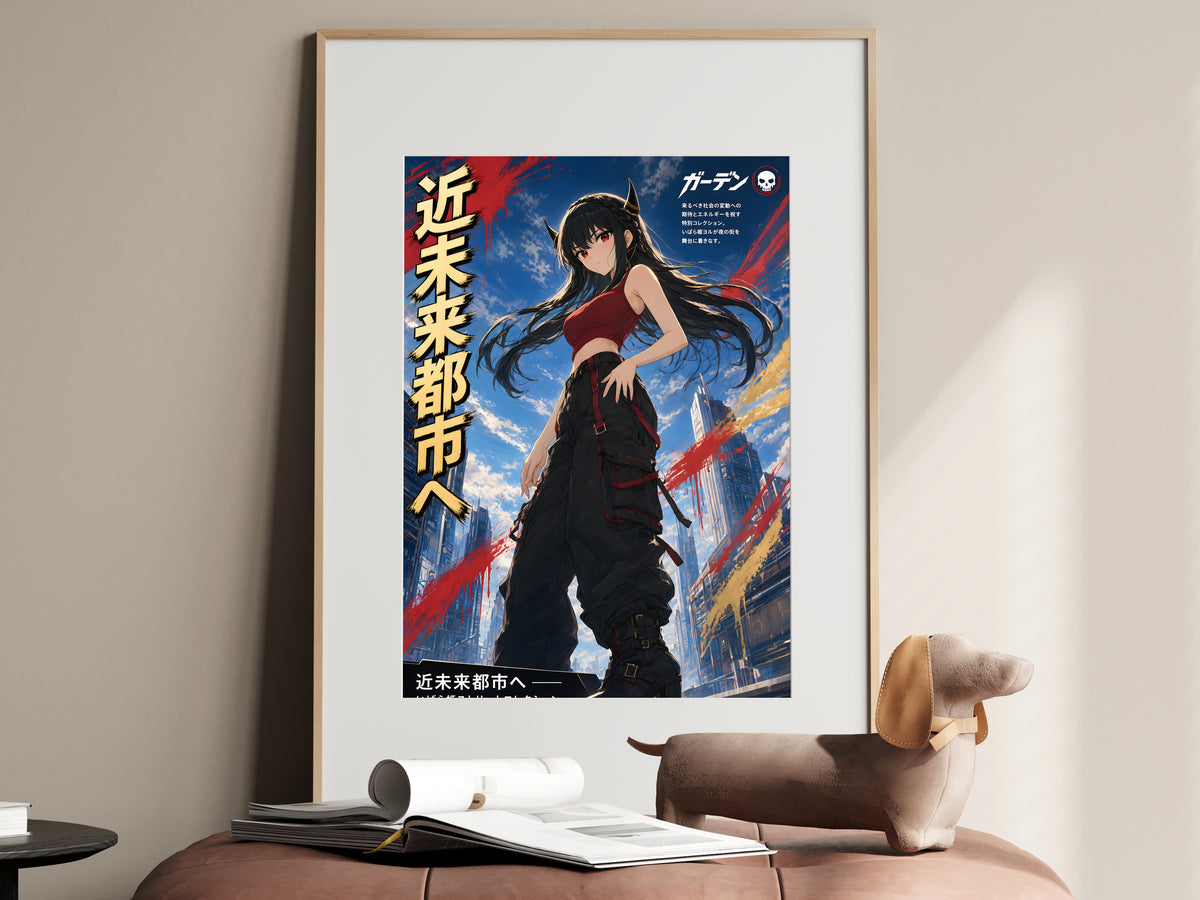 Spy x Family Yor Future City Streetwear Anime Poster — i01467