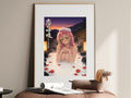Demon Slayer Mitsuri Autumn Sunset Onsen Anime Poster — i01467