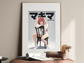 Chainsaw Man Makima Quiet Afternoon Chair Anime Poster — i01467