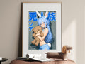 Arifureta Shea Blue Teddy Bear Anime Poster — i01467