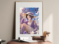 Demon Slayer Shinobu Wisteria Sunhat Garden Anime Poster — i01467