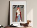 Chainsaw Man Makima Denim Studio Anime Poster — i01467