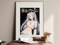 Frieren White Crop Top Portrait Anime Poster — i01467