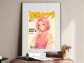 Naruto Sakura Pink Magazine Cover Anime Poster — i01467