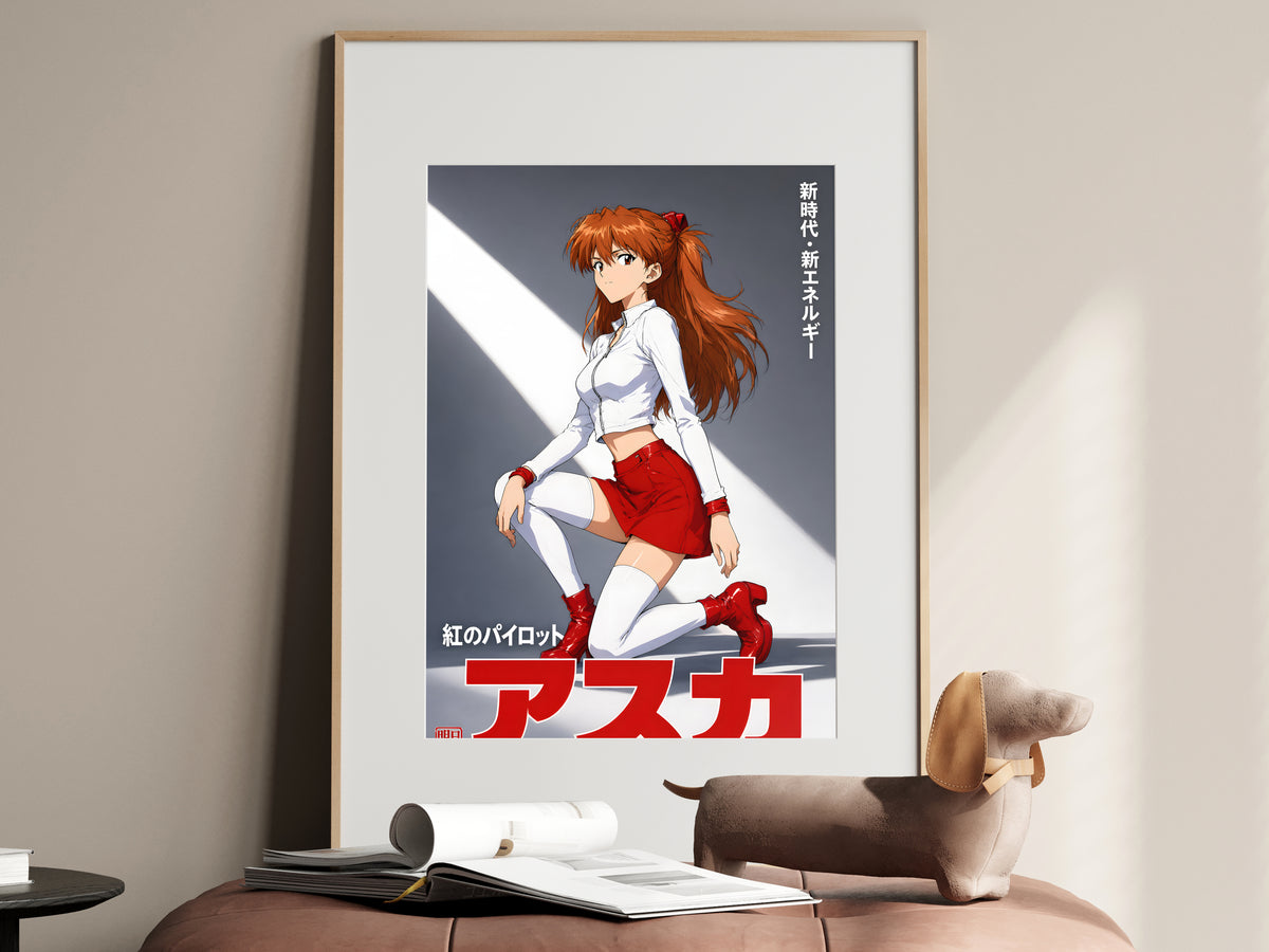 Evangelion Asuka Idol Portrait Anime Poster — i01467