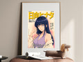 Naruto Hinata Lavender Magazine Cover Anime Poster — i01467