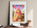 Demon Slayer Mitsuri Summer Train Picnic Anime Poster — i01467