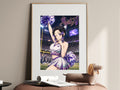 Demon Slayer Shinobu Butterfly Cheer Portrait Anime Poster — i01467