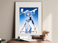 Evangelion Rei White Plugsuit Portrait Anime Poster — i01467