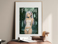 Frieren Rain Portrait Anime Poster — i01467