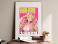 Demon Slayer Mitsuri Pink Jacket Cover Portrait Anime Poster — i01467