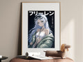 Frieren Puffer Jacket and Goggles Anime Poster — i01467