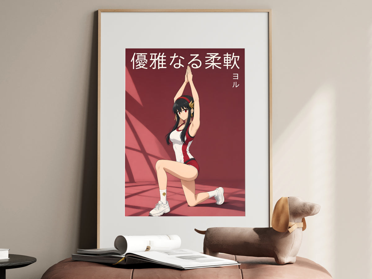 Spy x Family Yor Crimson Stretch Portrait Anime Poster — i01467