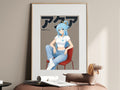 KonoSuba Aqua Denim Studio Anime Poster — i01467
