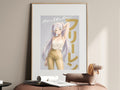 Frieren Golden Trousers Fashion Anime Poster — i01467