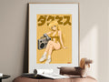 KonoSuba Darkness Retro Studio Gold Anime Poster — i01467