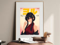 Spy x Family Yor Forger Burgundy Magazine Portrait Anime Poster — i01467