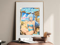 KonoSuba Aqua Beach Camper Summer Anime Poster — i01467