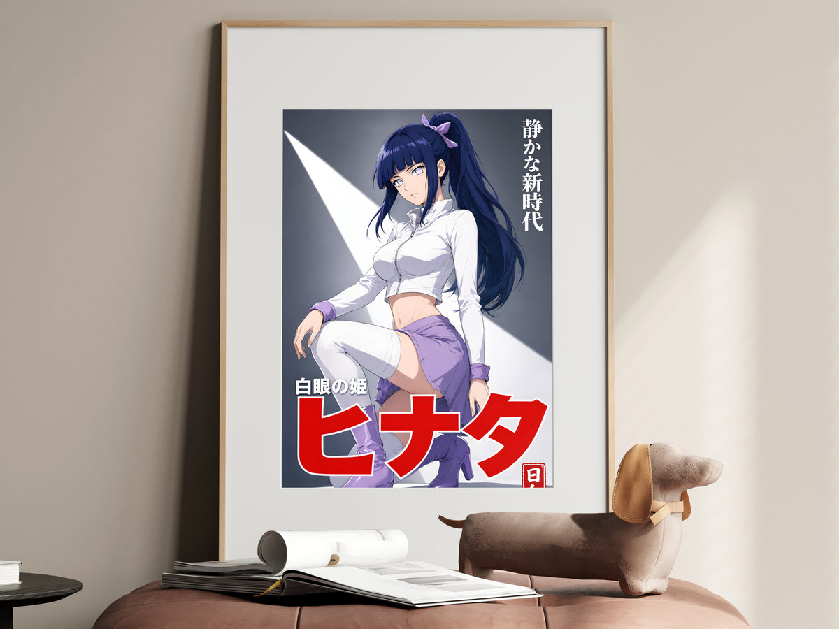 Naruto Hinata Idol Portrait Anime Poster — i01467