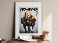 Chainsaw Man Power Moto Jacket Anime Poster — i01467