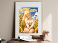 KonoSuba Darkness Sunflower Garden Anime Poster — i01467