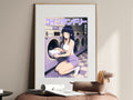 Naruto Hinata Lavender Laundry Day Anime Poster — i01467