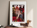 Chainsaw Man Makima Billiards Night Anime Poster — i01467