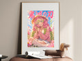 Demon Slayer Mitsuri Floral Sunhat Picnic Anime Poster — i01467
