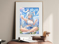 Arifureta Shea Blue Flower Meadow Anime Poster — i01467