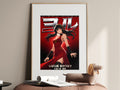 Spy x Family Yor Crimson Chrome Dress Portrait Anime Poster — i01467