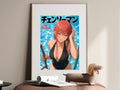 Chainsaw Man Makima Poolside Swimsuit Portrait Anime Poster — i01467