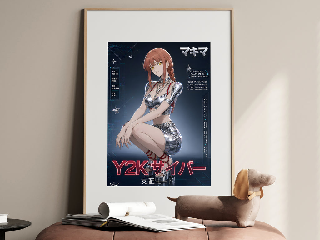 Chainsaw Man Makima Y2K Fashion Anime Poster — i01467