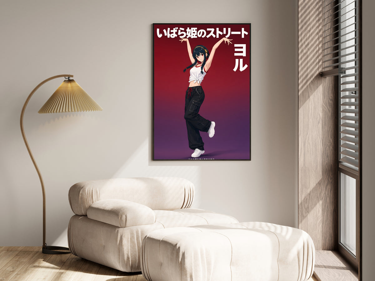 Spy x Family Yor Streetwear Editorial Anime Poster — i01455