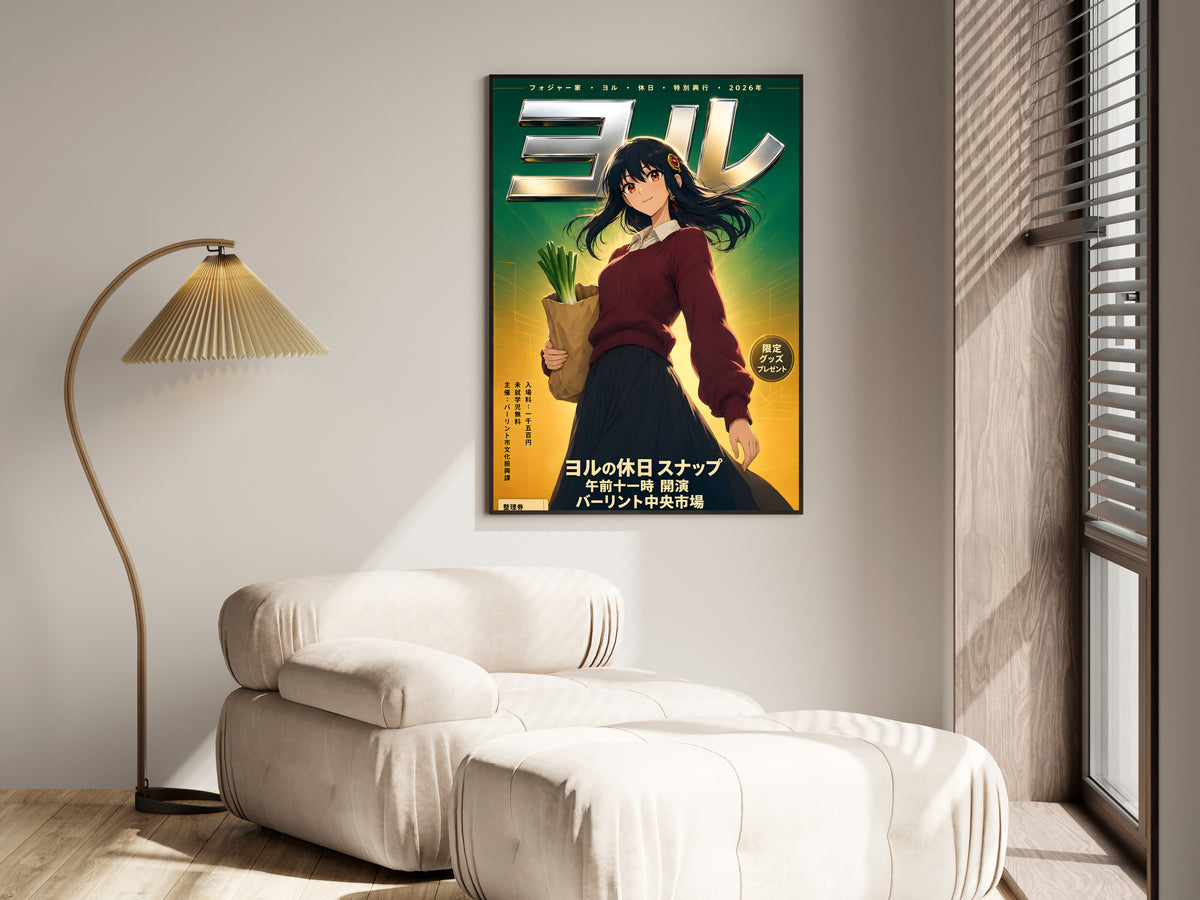 Spy x Family Yor Emerald Fashion Portrait Anime Poster — i01455