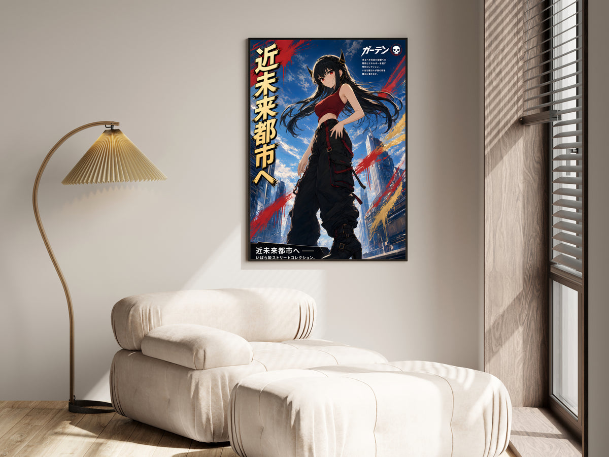 Spy x Family Yor Future City Streetwear Anime Poster — i01455