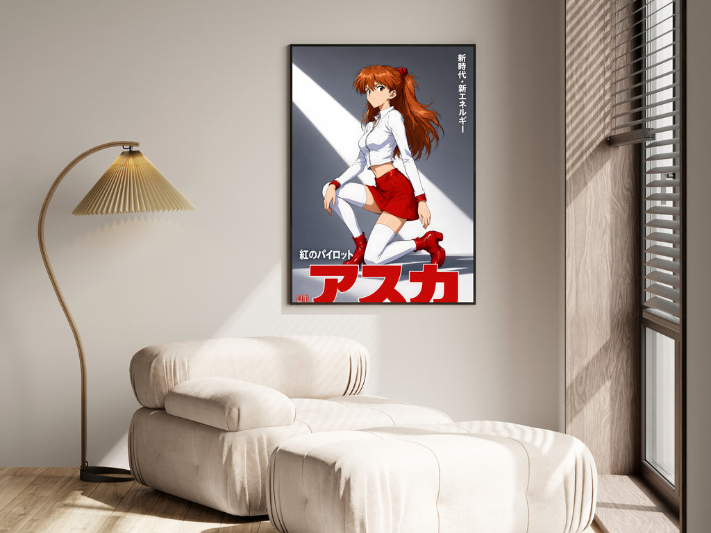 Evangelion Asuka Idol Portrait Anime Poster — i01455