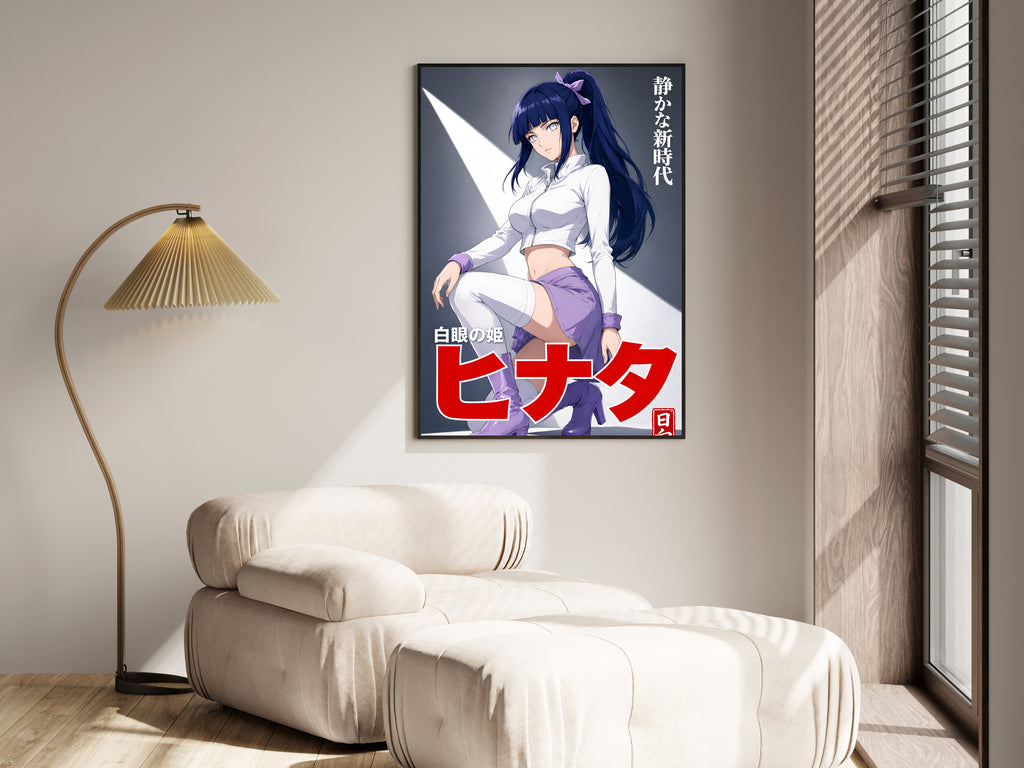 Naruto Hinata Idol Portrait Anime Poster — i01455