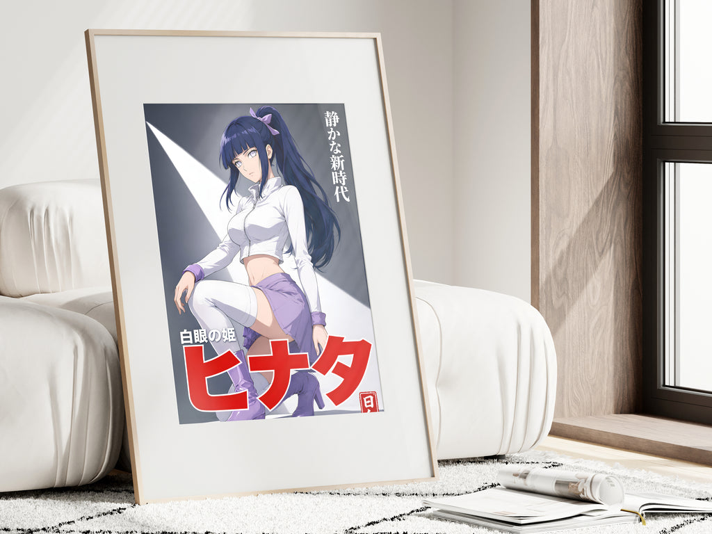 Naruto Hinata Idol Portrait Anime Poster — i01462