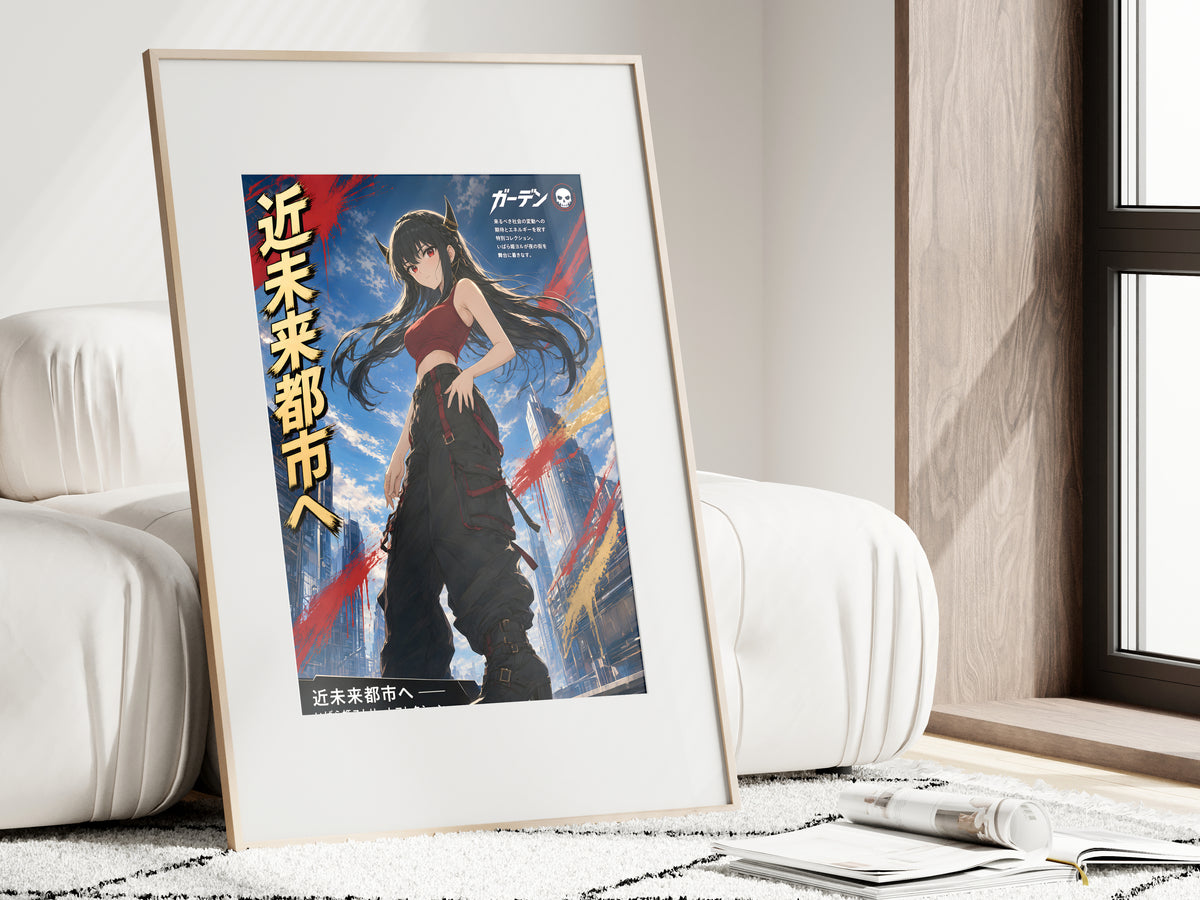 Spy x Family Yor Future City Streetwear Anime Poster — i01462