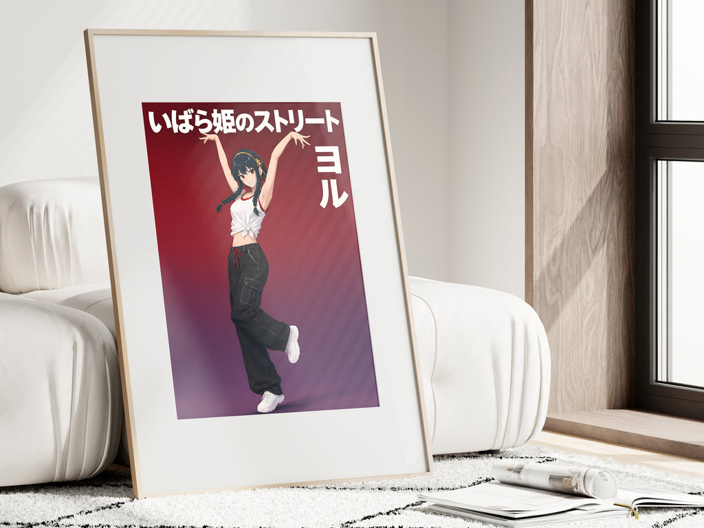 Spy x Family Yor Streetwear Editorial Anime Poster — i01462