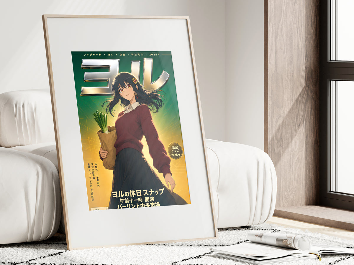 Spy x Family Yor Emerald Fashion Portrait Anime Poster — i01462