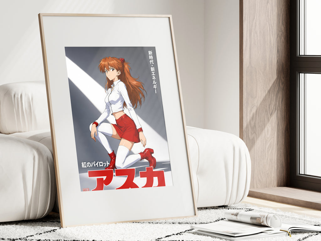 Evangelion Asuka Idol Portrait Anime Poster — i01462