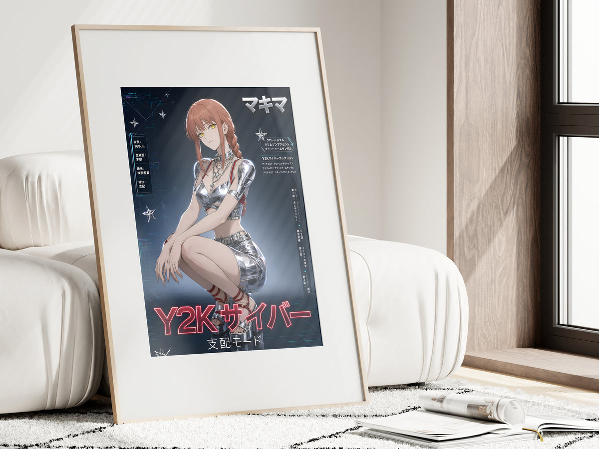 Chainsaw Man Makima Y2K Fashion Anime Poster — i01462