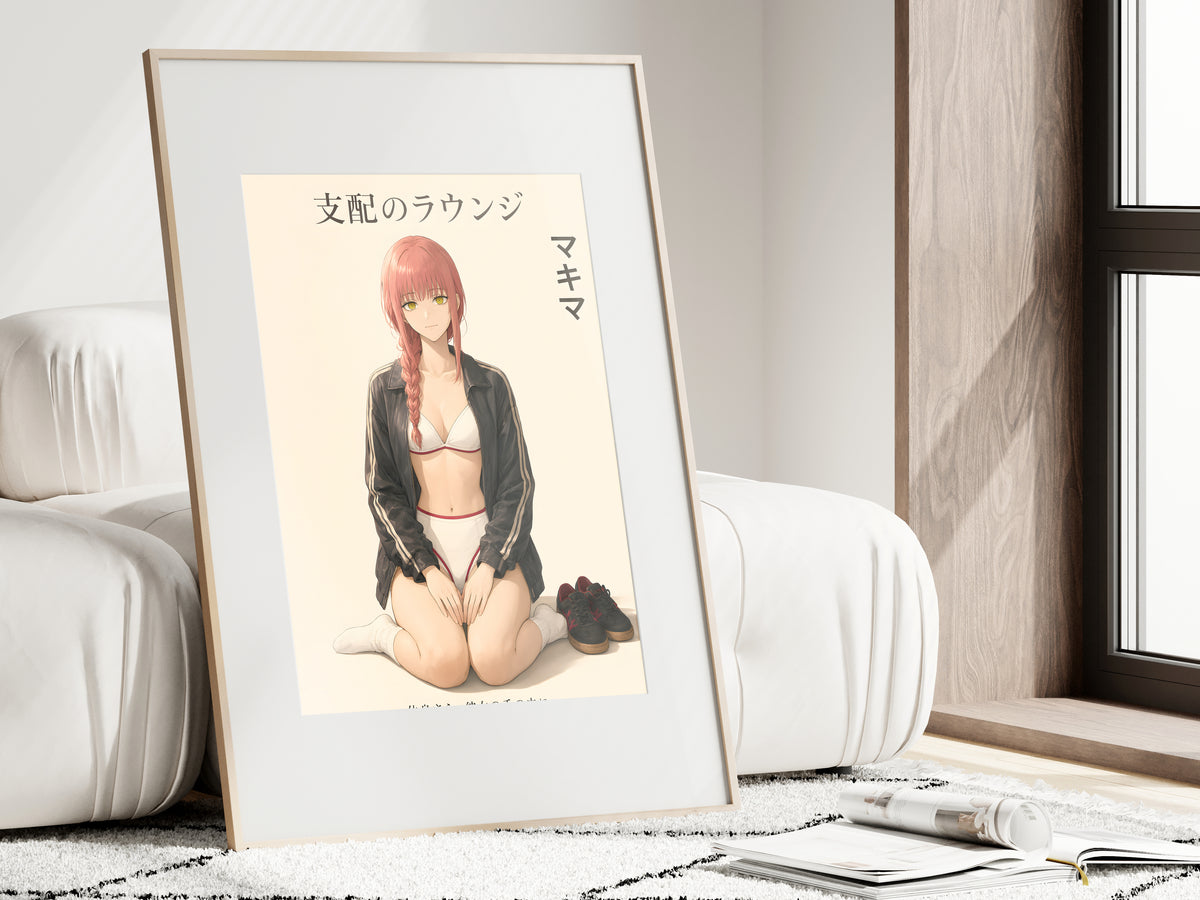 Chainsaw Man Makima Lounge Portrait Anime Poster — i01462